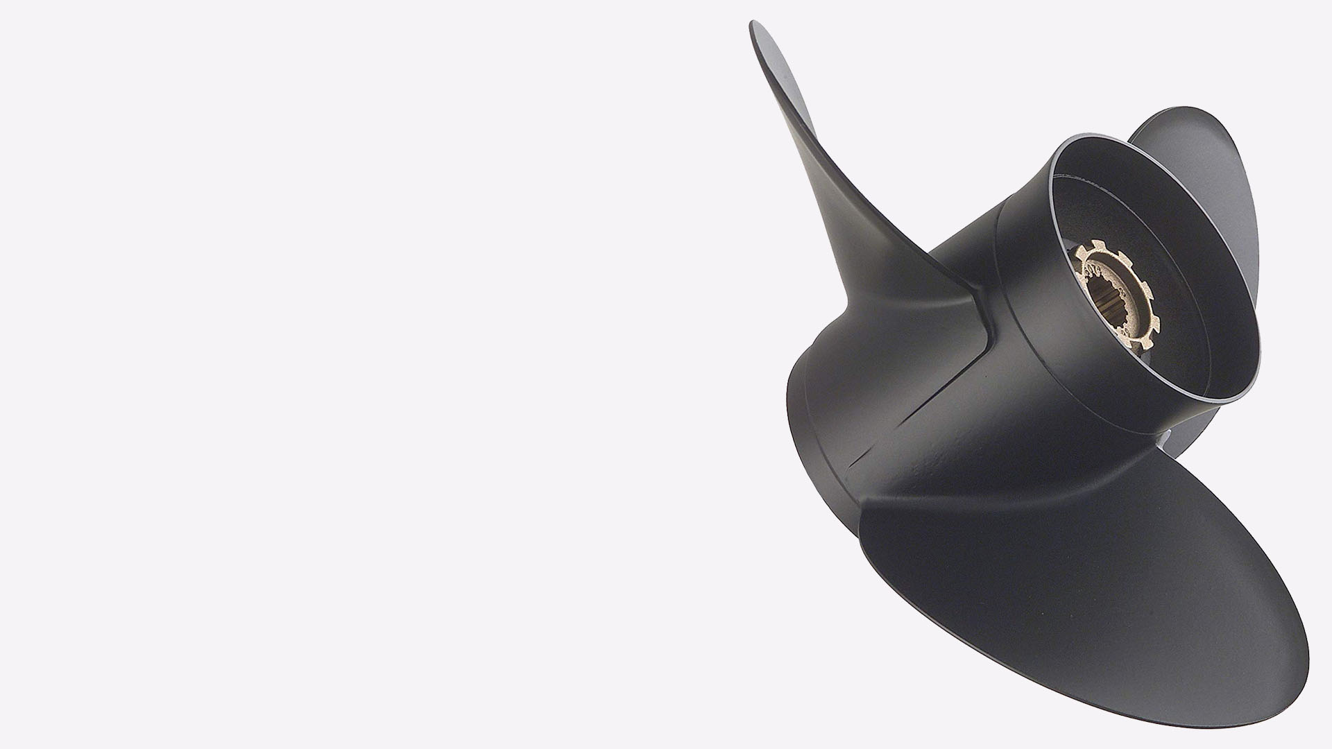 Винт гребной Mercury Black Max 10 3/8 x 14" для лодочных моторов мощностью 25-60 л.с.