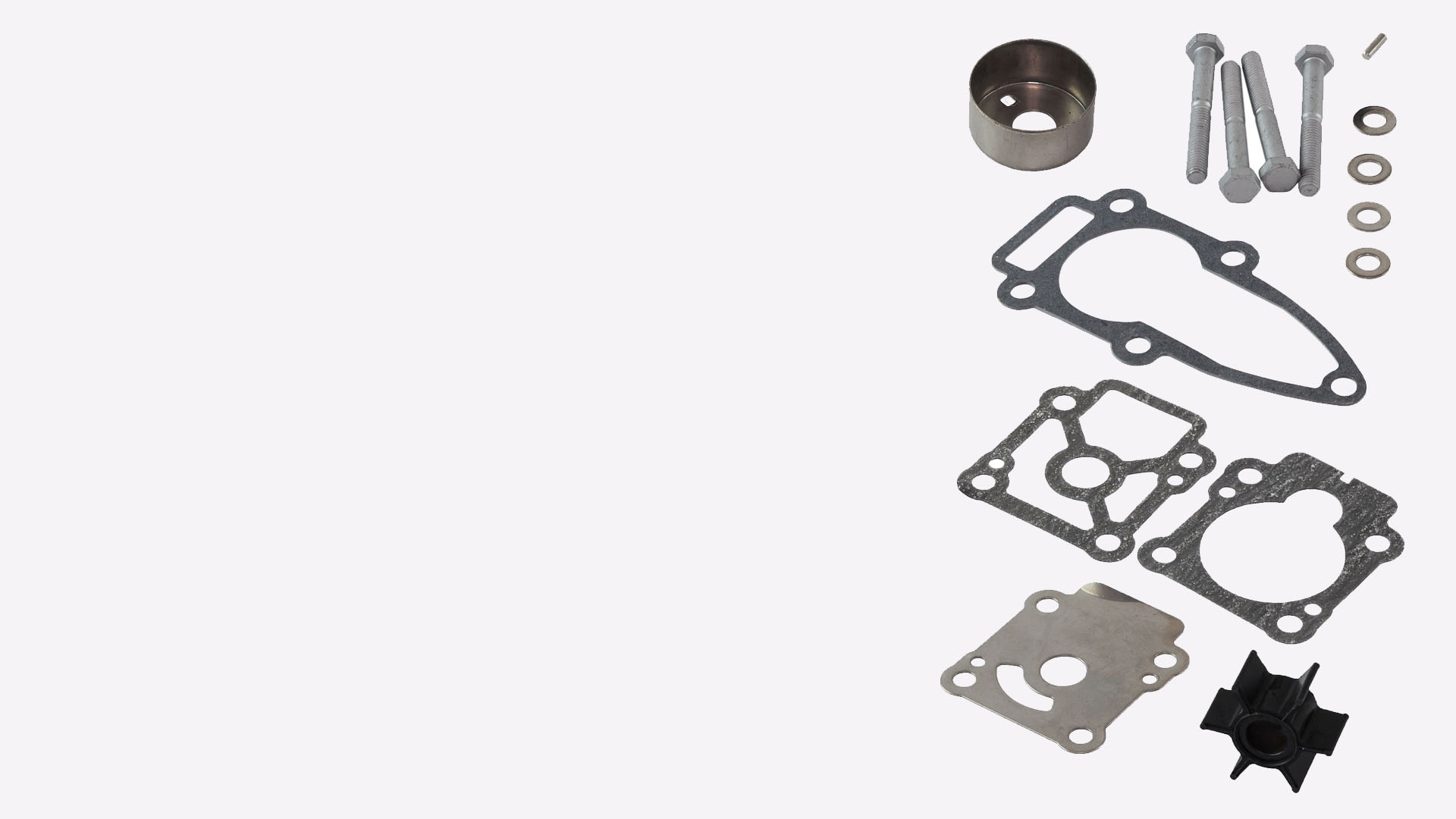 Ремкомплект Tohatsu 3B2-87322-2 водяного насоса