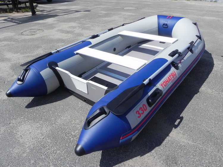 Лодка надувная ПВХ Tohatsu ME-330 A/L алюминиевый пол