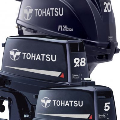 Купить лодочные моторы Tohatsu в Беларуси