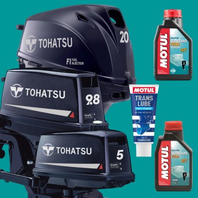 Купи мотор Tohatsu и получи масло Motul в подарок