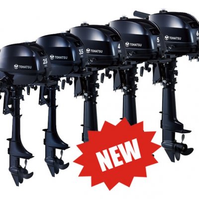  Новые моторы Tohatsu MFS2.5/3.5C, MFS4/5/6D