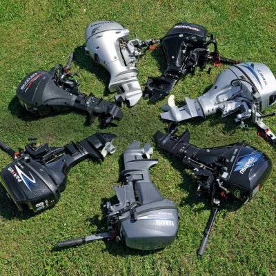 Сравнительный тест лодочных моторов Honda, Mercury, Parsun, Sail, Suzuki, Tohatsu, Yamaha мощностью 10 л.с.