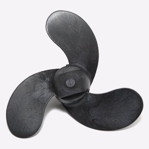 Винт гребной алюминиевый Tohatsu 3F0B64512-0 для лодочных моторов Tohatsu 2.5-3.5 л.с.